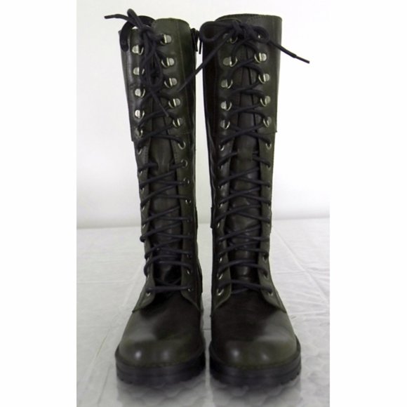 🖤 AMAZING Chacol 5278 Madison  lace up "combat" boots Sz 39 m 🖤made in Italy ❤ - Picture 3 of 6